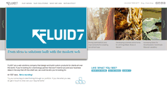 Desktop Screenshot of fluid7.co.uk