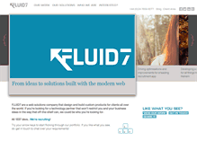 Tablet Screenshot of fluid7.co.uk